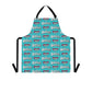 "Da Chefe Logo & Hot Dog" Mint All Over Apron