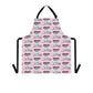 "Da Chefe Logo & Hot Dog" Pink All Over Apron