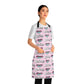 "Da Chefe Logo & Hot Dog" Pink All Over Apron