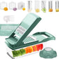 12 In 1 Manual Vegetable Chopper Kitchen Gadgets Food Chopper/Cutter/Slicer