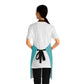 Kiss DaChefe "Sexy Vampire Hotdog" Aqua Apron