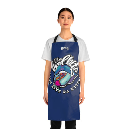 Kiss DaChefe "Sexy Vampire Hotdog" Dark Blue Apron