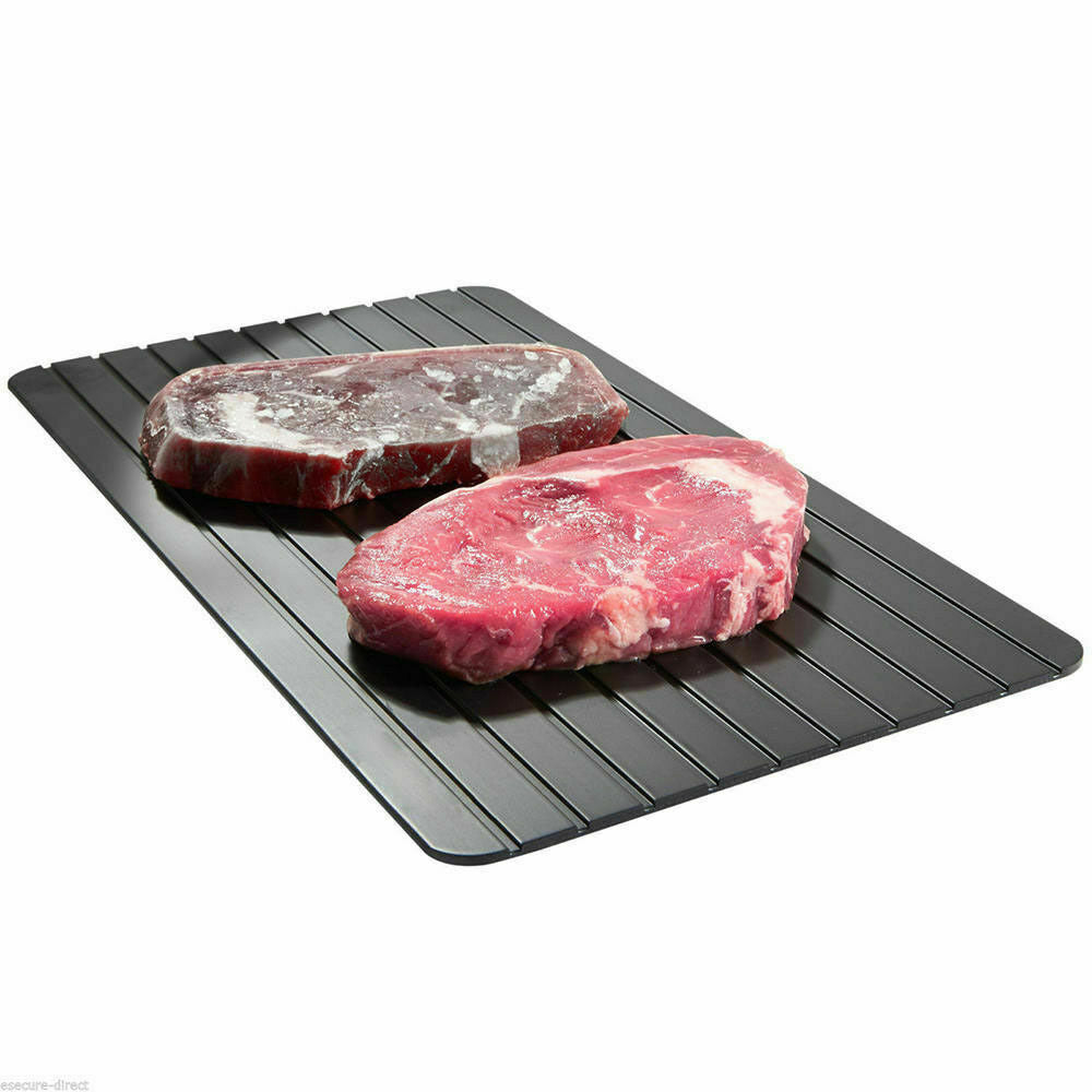 Fast Defrosting Plate Board/Tray - Thaw Frozen Food Meat Fruit Quick